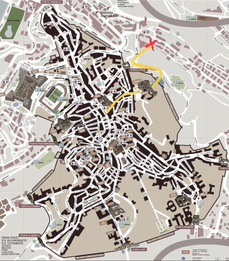 Attico San Francesco Lejlighed Siena Eksteriør billede